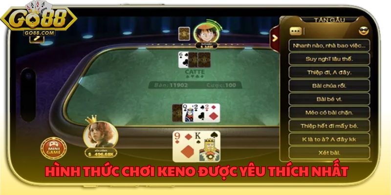 Keno GO88 Cơ Hội Trúng Lớn Với Lối Chơi Nhanh Gọn Hấp Dẫn 3 Hình thức chơi keno lớn nhỏ được yêu thích nhất