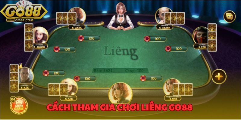 Liêng GO88 - Trò Chơi Bài Hấp Dẫn Đậm Chất Văn Hóa Việt 3 Cách tham gia chơi liêng GO88 tại cổng game