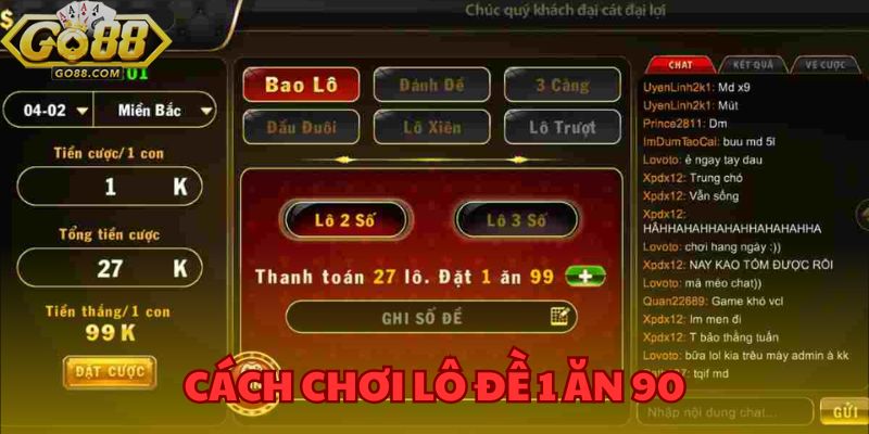 Lô Đề GO88 - Điểm Đến Chất Lượng Cho Dân Chơi Chốt Số 3 Chơi lô đề - Hình thức đơn giản nhưng mang lại cơ hội thắng lớn