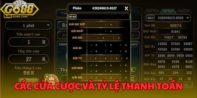 Lô Đề Siêu Tốc GO88 - Đánh Nhanh, Thắng Lớn Chỉ Trong Vài Giây 3 Cơ hội thắng lớn với các cửa cược lô đề