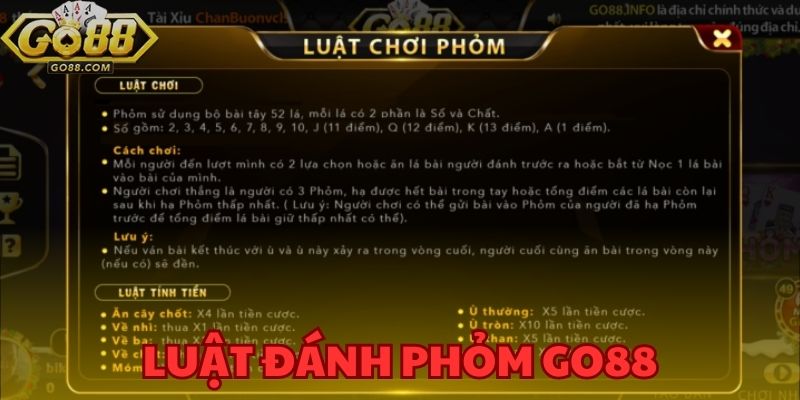 Phỏm GO88 - Luật Chơi Cùng Những Lưu Ý Hiệu Quả Cho Newbie 3 Hướng dẫn cách chơi Phỏm – Luật lệ và quy định chi tiết