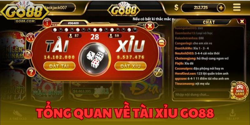 Tài Xỉu GO88 - Tựa Game Có Sức Hút Nhất Thị Trường Cá Cược 2 Tài xỉu GO88 - Game cá cược dễ chơi, tỷ lệ thắng cao